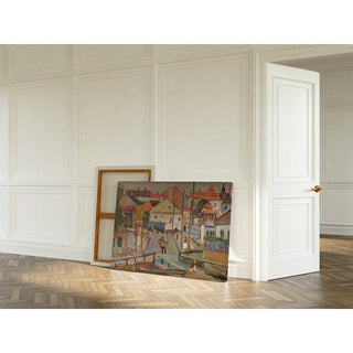 porteur d'eau à Krzemieniec - Sasza Blonder | Reproduction Tableau Décoration murale affiche copie