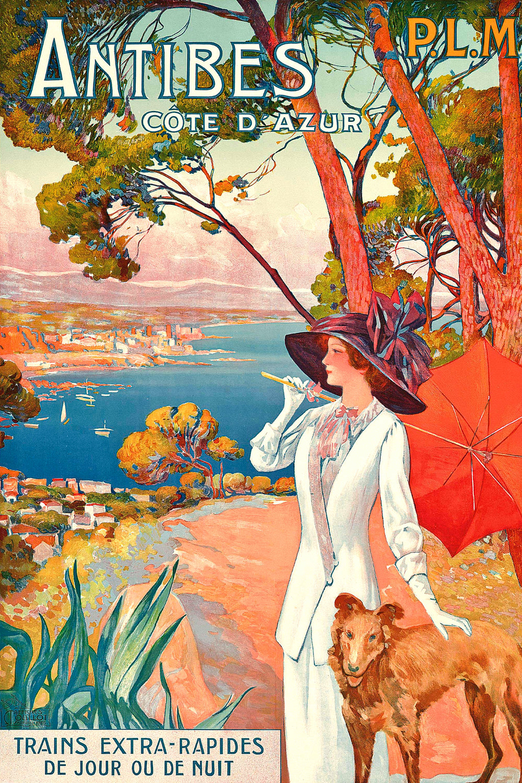 Video de l'affiche Vintage - Antibes - Côte d'Azur